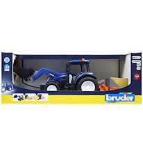 Bruder Tractor - New Holland T5.120 w. Front loader - 02187