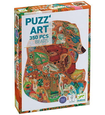 Djeco Jigsaw Puzzle - 350 Bricks - Puzz´Art - Bears