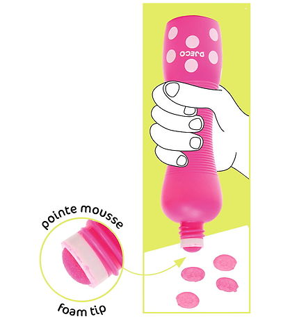 Djeco Dot markers - 4 pcs - Neon