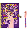 Djeco Diary w. Lock & Magic Pen - Melissa Castrillon - Crested