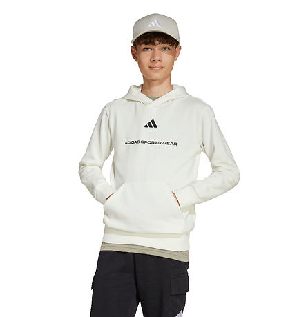 adidas Performance Hoodie - B FL - Owhite
