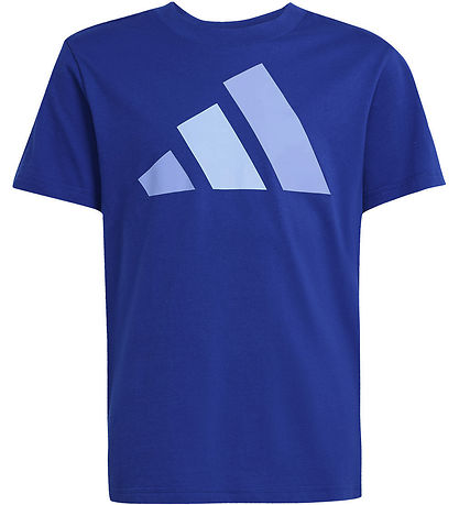 adidas Performance T-skjorte - J BL - Royblu/Blufus/Globlu