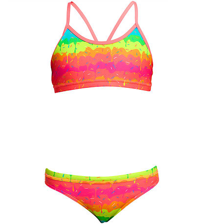 Bikini Funkita - Dos nageur - UV50+ - Le chaos fondant
