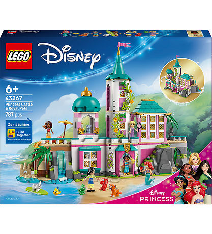 LEGO® Disney - Prinzessinnenschloss mit Haustieren 43267 - 787 T
