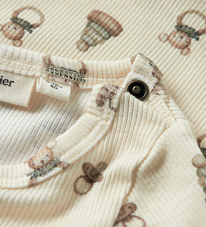 Lil' Atelier Body l/ä - Rib - NbnGavo - Turtelduva/leksak