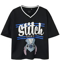 Name It T-shirt - NkfAkuri - Stitch - Black