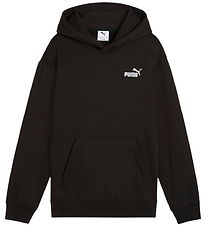 Puma Hoodie - ESS Small Nr 1 Logo - Svart