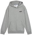 Puma Kapuzenpullover - ESS Small Nr. 1 Logo - Grau