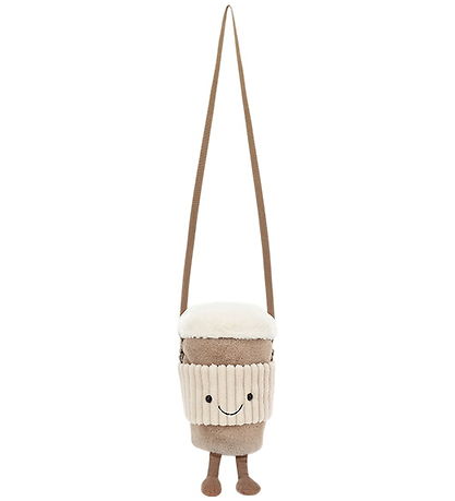 Jellycat Shoulder Bag - 20x9 cm - Amuseable Coffee-To-Go