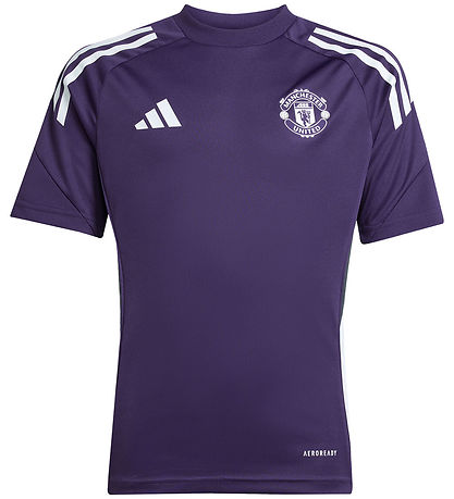 adidas Performance Voetbalshirt - MUFC TR JSY Y - Aurplu/Wit/So