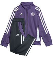 adidas Performance Träningsset - MUFC TK SUIT I - Aurplu/Svart