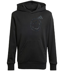 adidas Performance Hoodie - J SMI - Svart/Vit