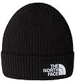 The North Face Húfa - Prjónað - Barn Lógó Box Beanie - Svart
