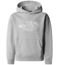 The North Face Hoodie - Tonåring Drew Peak - Light Grey Heather