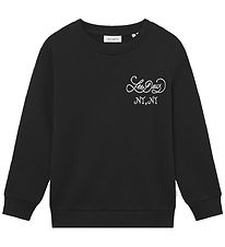 Les Deux Sweatshirt - Orchard - Black w. Print