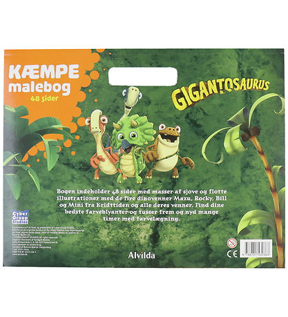 Alvilda Kleurboek - 48 pagina's - Gigantosaurus