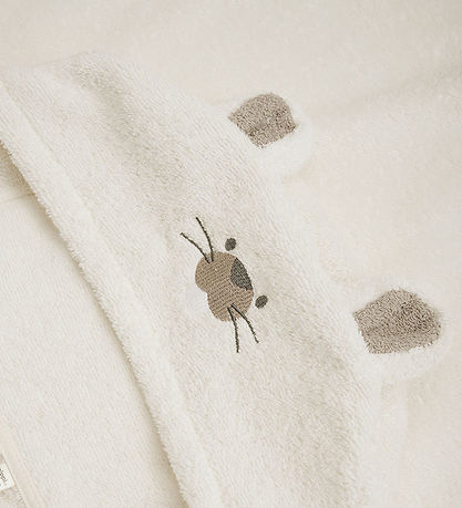Pippi Baby towel - 70x120 cm - Egret