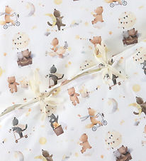 Nørgaard Madsens Bedding - Baby - White w. Soft Toys I Balloon