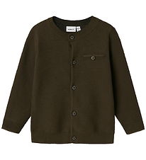 Name It Cardigan - Stickad - NmmLuther - Turkiskt kaffe