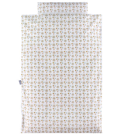 Nørgaard Madsens Bedding - Junior - White w. Happy Sun/Hearts