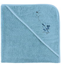 Nørgaard Madsens Babyhandduk - 75x75 cm - Blå m. Flygplan