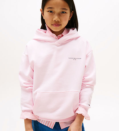 Tommy Hilfiger Hoodie - Mini Corp - Light Pink