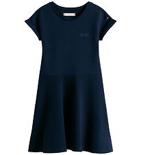 Tommy Hilfiger Klänning - Distanslåsning - Dark Natt Marinblå