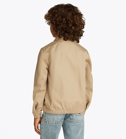 Tommy Hilfiger Jacke - Cotton Efeu - Sandelholz Khaki