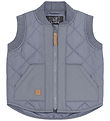 Hust and Claire Waistcoat - Quilted - Blue Flint