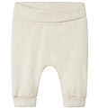 Name It Sweatpants - NbfTasalle - Peyote Melange
