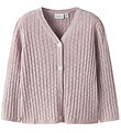 Name It Cardigan - Knitted -NbfKind - Burnished Lilac