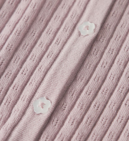 Name It Cardigan - Knitted -NbfKind - Burnished Lilac