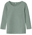 Name It Tröja - Noos - Rib - Nmfkab - Slate Grå