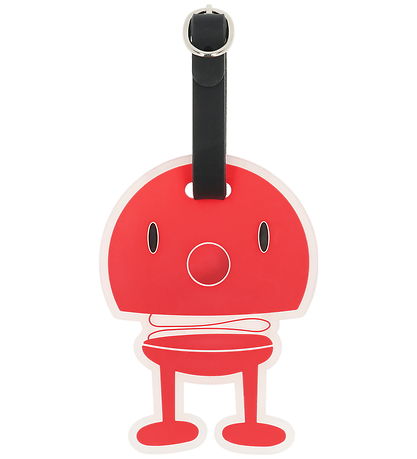 Hoptimist Kofferlabel - Rood