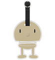 Hoptimist Suitcase tag - Latte