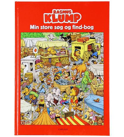Forlaget Carlsen Bok - Rasmus Klump - Min Store Søk og finn-Bok