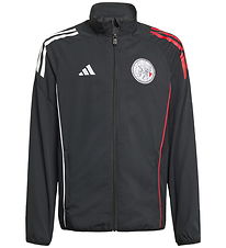 adidas Performance Träningsjacka - AJAX PRE JKTY - Svart/Vit/Bol