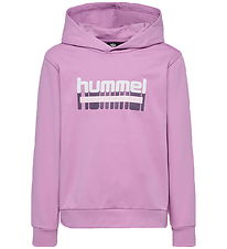 Hummel Hoodie - hmlTUKAS - Smoky Grape