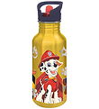 Paw Patrol Water Bottle - 545 mL - Aluminum - Yellow/Blue