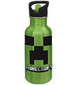 Minecraft Water Bottle - 545 mL - Aluminum - Green
