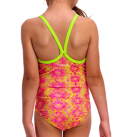 Funkita Swimsuit - Printed One Piece - UV50+ - Poison Pink