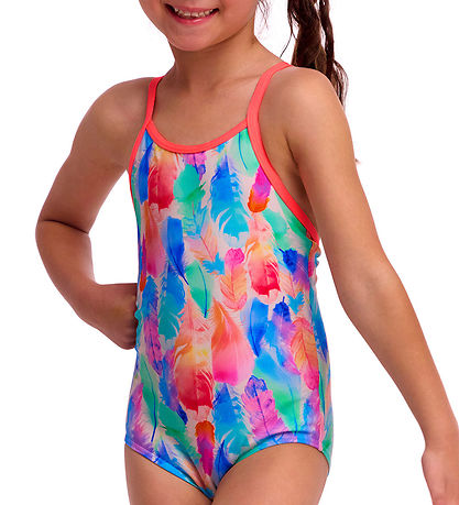 Funkita Swimsuit - Printed One Piece - UV50+ - Tickle Pink