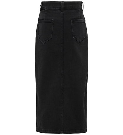 Kids Only Skirt - Denim - Midi - KogSiri - Washed Black