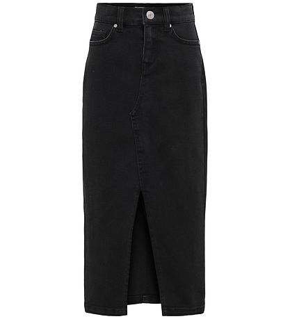 Kids Only Skirt - Denim - Midi - KogSiri - Washed Black