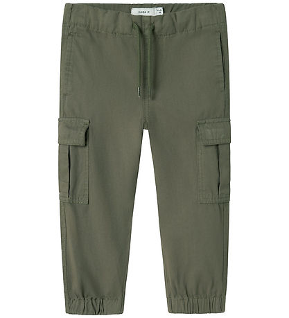 Name It Trousers - Cargo - NmmRyan - Dusty Olive