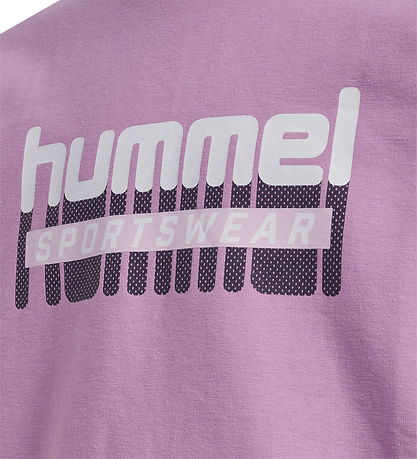 Hummel Sweatshirt - HmlTukas - Rökig Grape