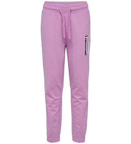 Hummel Joggebukser - HmlTukas - Røykt Grape