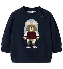 Name It Sweatshirt - NbmKiddy - Marinblå Blazer