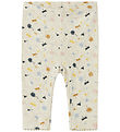 Name It Leggings - NbfKoral - Peyote Melange w. Pointelle