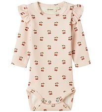 Lil Atelier Body l/æ - Rib - Noos - NbfLavo - Silver Peony m. Ki